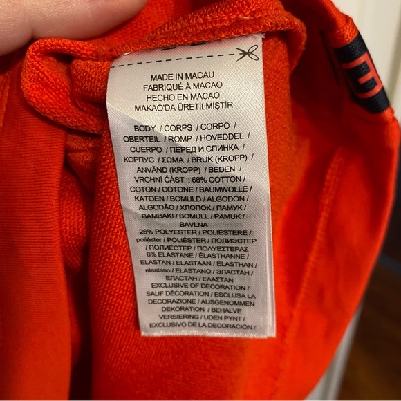 Lauren Ralph Lauren Navy and Red Zip-Up Sweater XL - Picture 9 of 10